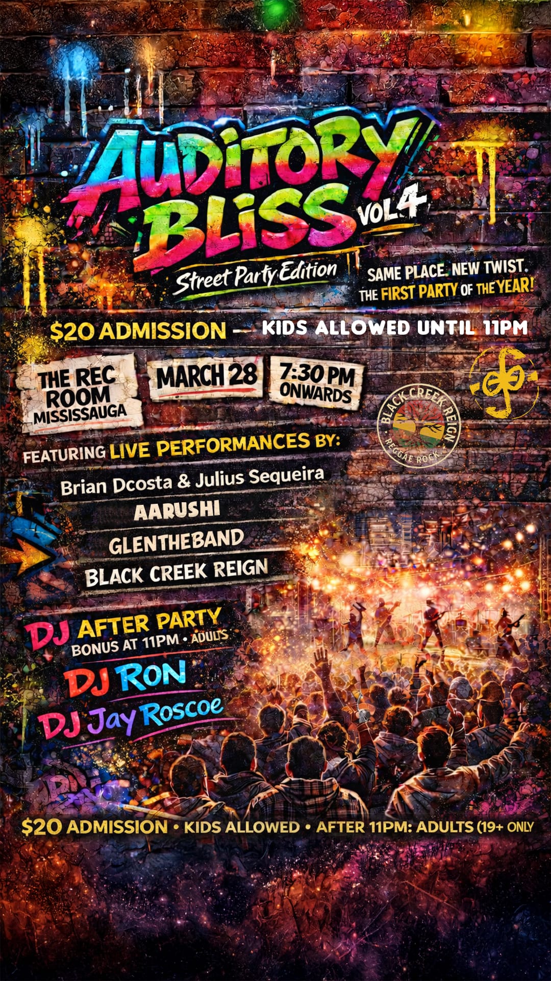 Auditory Bliss: Volume 4 — The Rec Room poster