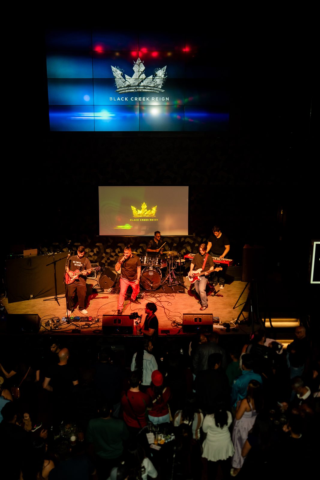 Black Creek Reign — live on stage